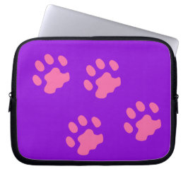 Roze poten hoes voor neopreen laptop 10 inch