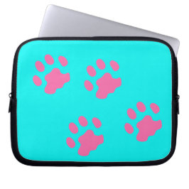 Roze poten hoes voor neopreen laptop 10 inch