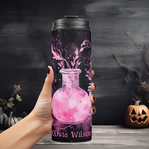 Roze Potion Gepersonaliseerd Thermosbeker