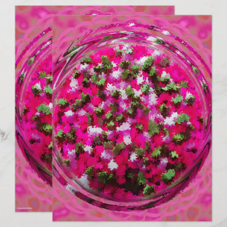 Roze Potpourri Scrapbookpapier 2-zijdige pagina