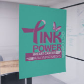 Roze Power-Breast Cancer Awareness Design Poster