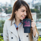 Roze Power-Breast Cancer Awareness Design Reisbeker