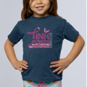 Roze Power-Breast Cancer Awareness Design T-shirt