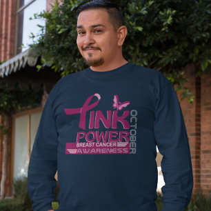 Roze Power-Breast Cancer Awareness Design T-shirt