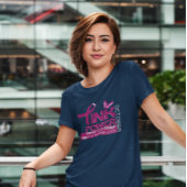 Roze Power-Breast Cancer Awareness Design T-shirt