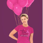 Roze Power-Breast Cancer Awareness Design T-shirt