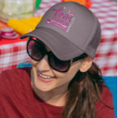 Roze Power-Breast Cancer Awareness Design Trucker Pet