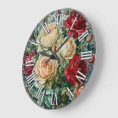 Roze pracht. Bloemenboeket van rozen. Grote Klok (Hoek)