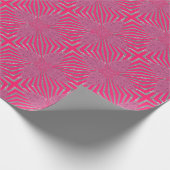  roze prachtige, stijlvolle kunst cadeaupapier (Hoek)