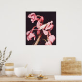 Roze Praying Mantis Camouflage Poster (Keuken)