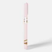 Roze Preppy Esthetische Collage Iphone Case (Achterkant / Rechts)