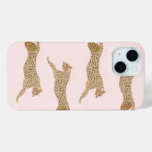 Roze Preppy Esthetische Collage Iphone Case (Achterkant (horizontaal))