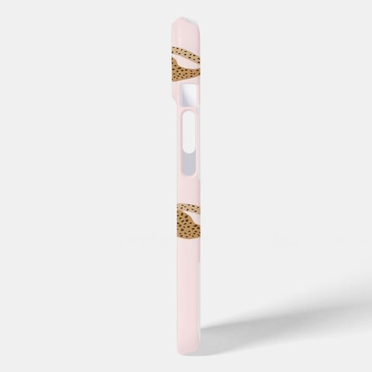 Roze Preppy Esthetische Collage Iphone Case (Achterkant / Links)