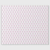 Roze Preppy Notenkraker Kerst Wrapping Papier (Vlak)