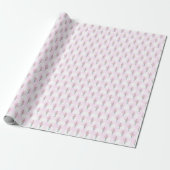 Roze Preppy Notenkraker Kerst Wrapping Papier (Uitgerold)