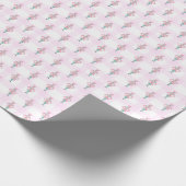 Roze Preppy Notenkraker Kerst Wrapping Papier (Hoek)