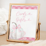 Roze Preppy Pumpkin Girl Verjaardagskaarten en ges Poster<br><div class="desc">Roze Preppy Pumpkin Girl Verjaardagskaarten en geschenken</div>