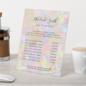 roze prijslijst voetstuk reclamebord met voetstuk (Insitu)