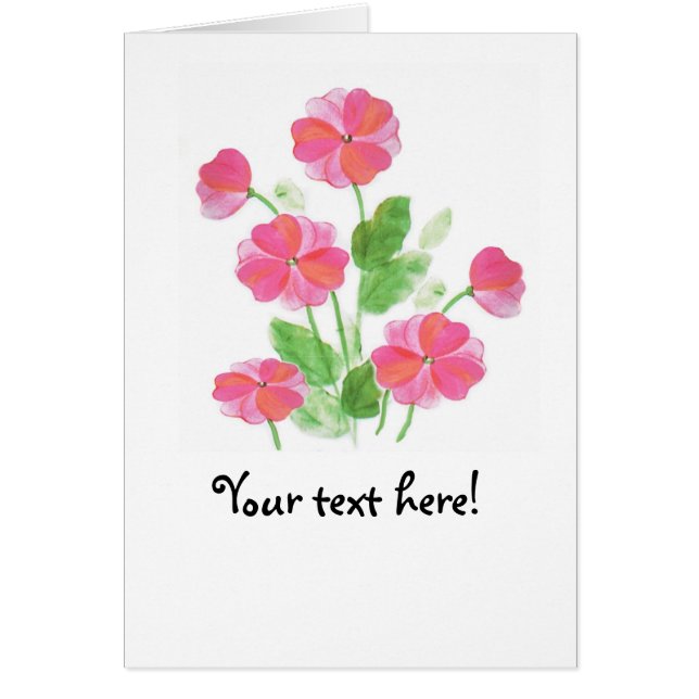 Roze primrose (Voorkant)