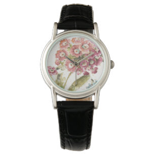 Roze primrose horloge