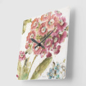 Roze primrose vierkante klok (Hoek)