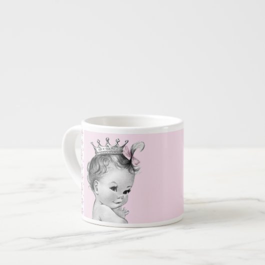  Roze Princess Baby Cups Espresso Kop (Links)