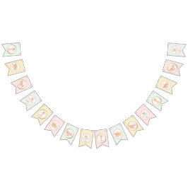 Roze Prinses Baby Meisje Eerste Verjaardag Party D Vlaggetjes