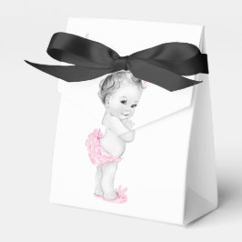 Roze prinses baby shower favor doosjes