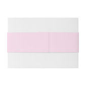 Roze Prinses Baby Shower Uitnodigingen Wikkel (Achterkant Voorbeeld)
