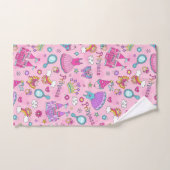 Roze prinses badhanddoekenset bad handdoek (Handdoek)
