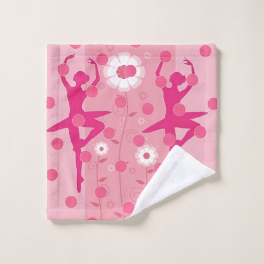 Roze prinses Collectie - BATH TOWEL SET Bad Handdoek (Wasdoekje)