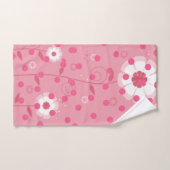 Roze prinses Collectie - BATH TOWEL SET Bad Handdoek (Handdoek)