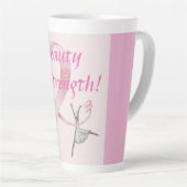 Roze Prinses Collectie Dames Latte Mok (Rechterhoek)