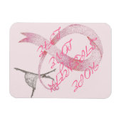 ROZE PRINSES COLLECTIE MAGNEET (Horizontaal)