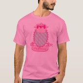  roze prinses Crown Photo T-shirt (Voorkant)