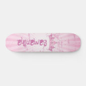 Roze prinses Crown Tiara Comp Skateboard (Horizontaal)