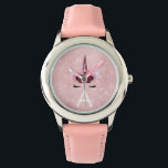 Roze Prinses Eenhoorn Roos Goud Blush Roze Glitter Horloge<br><div class="desc">Blush Pink Princess Unicorn Birthday Party Faux Sparkle en Glitter Roos Gold Blush Pink Watch zijn ideaal voor een Roos Gold of Blush Pink Birthday Party of Vrijgezellenfeest Gift. Deze Blush Pink Princess Unicorn Birthday Party Watch is perfect voor een meisjesachtig blush roze verjaardagsfeestje cadeau. Dit horloge kan uw monogram...</div>
