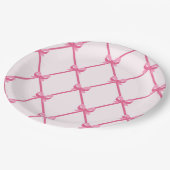 Roze Prinses Fantasy Verjaardagsfeestje Papieren Bordje (Gekanteld)