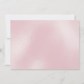 Roze Prinses Kasteel & Carriage Sprookjesboek Kaart (Achterkant)