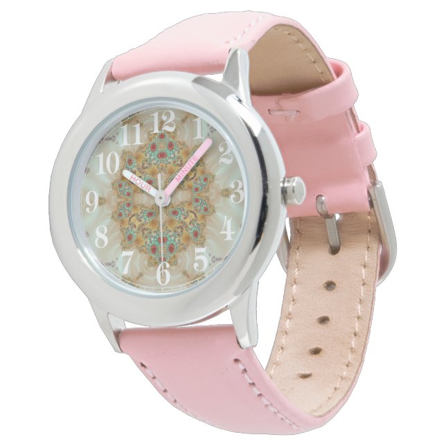 Roze prinses koninklijke juwelen horloge (Gekanteld)