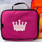 Roze Prinses Kroon Aangepaste naam Contour-Cut Sticker