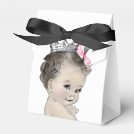 Roze Prinses Meisje Baby shower Bedankdoosjes