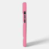 Roze prinses met magische toverstaf en tiara Case-Mate iPhone case (Achterkant / Links)