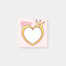Roze prinses Post-It Notes