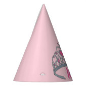 -roze prinses Tiara Birthday Party Girl Feesthoedjes (Links)