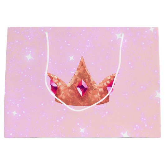 Roze prinses verjaardag cadeautas (Voorkant)