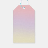 Roze Prinses Verjaardag Custom Cadeaubijsluiter Cadeaulabel (Achterkant)