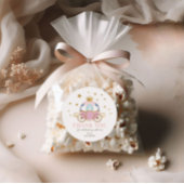 Roze Prinses Verjaardagsfeest Stickers