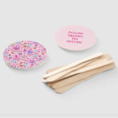 Roze Prinsessen Handwaaier (Niet-gemonteerd)