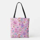 Roze Prinsessen Tote Tas (Achterkant)